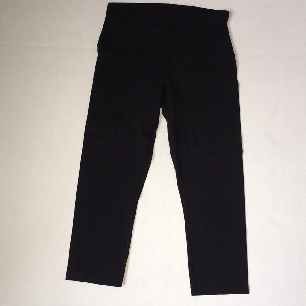 Lululemon Cropped Leggings | Black | Size S